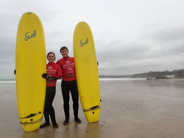 Valentines Surf Lesson for a couple